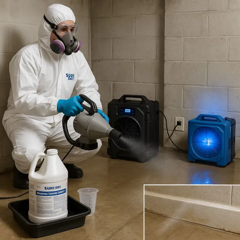 Sanitization and Odor Removal process in Wyoming County, NY