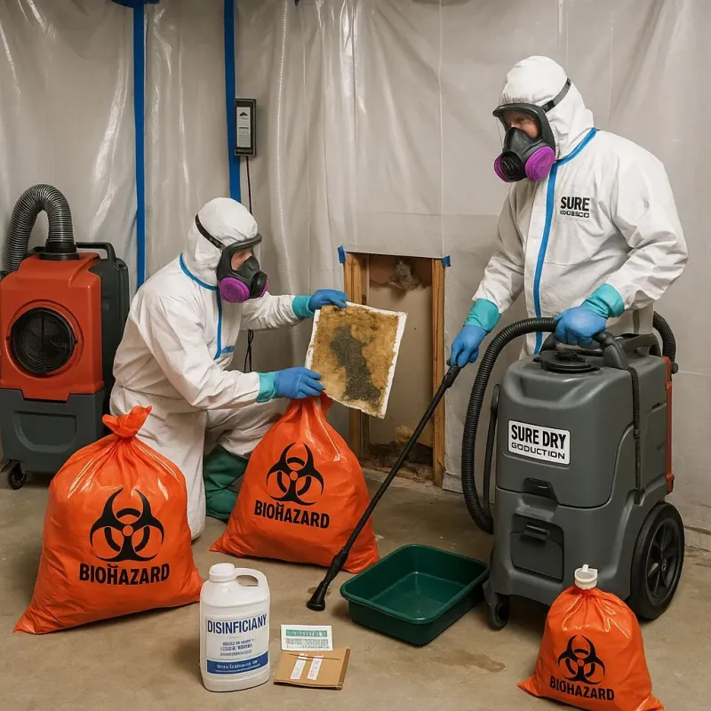 Contaminated Water Handling Protocols process in Wyoming County, NY